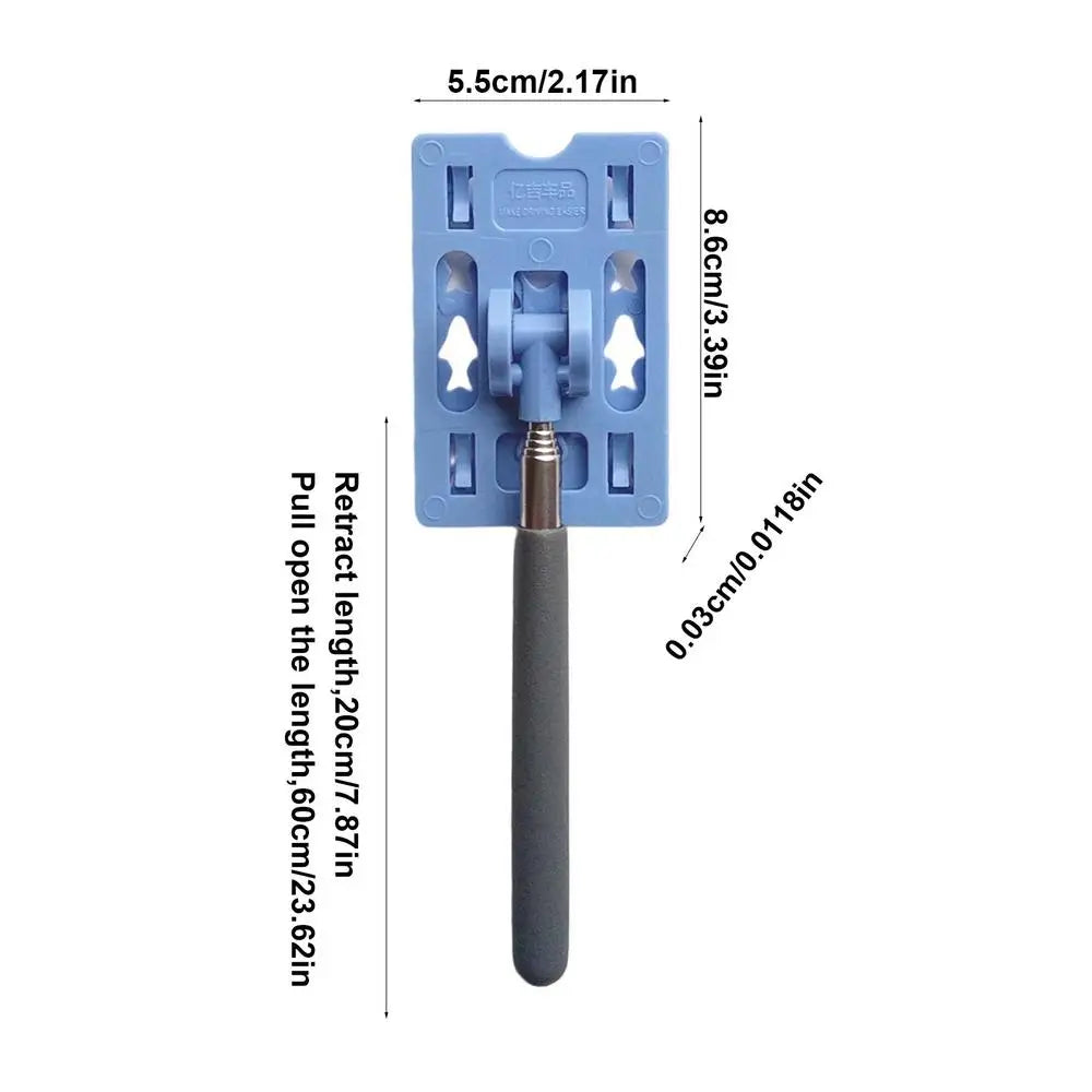 Telescopic Car Parking Card Holder Contactless Payment Rod Car Parking Tool Babs Blue