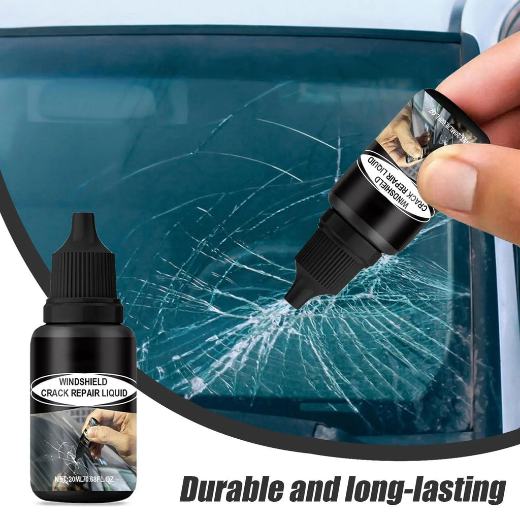Car Windshield Repair Kit – 20ml Fluid for Chips & Cracks Windshield Repair Kit Babs