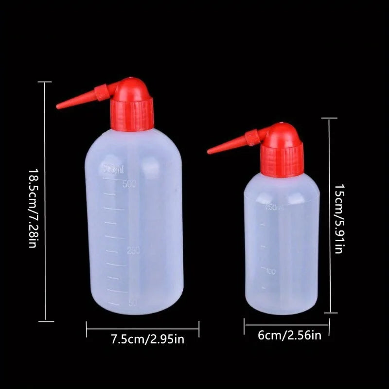 2-Pack Tattoo Squeeze Wash Bottles – 250ml & 500ml Studio Supplies Tattoo Wash Bottle Babs 2pcs