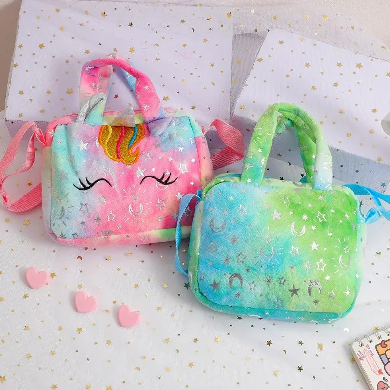 Unicorn Crossbody Bag for Girls – Cute Kids Shoulder Purse Kids Crossbody Bag Babs