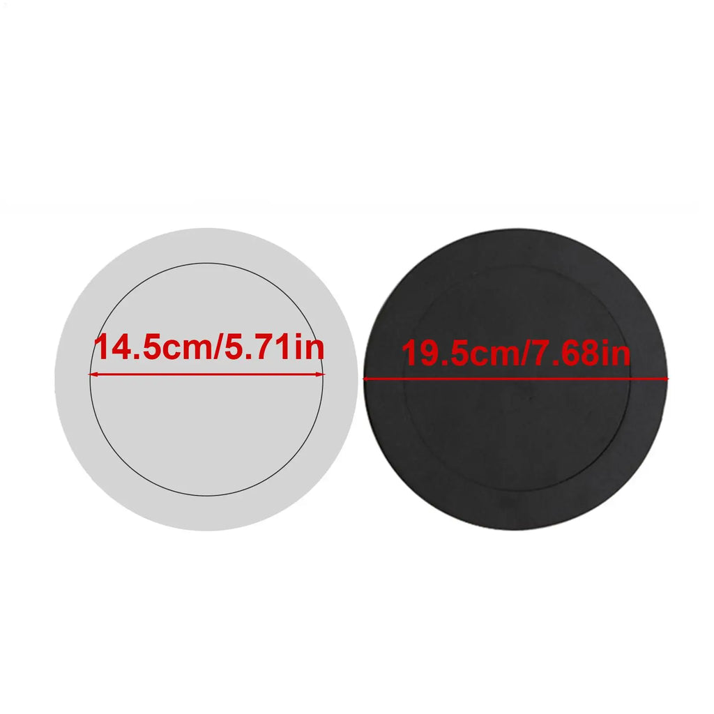 6.5" Car Speaker Foam Baffle Rings – Self-Adhesive Bass Speaker Foam Baffle Babs