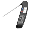 Foldable Digital Food Thermometer – Instant Read Meat & BBQ Digital Food Thermometer Babs Black