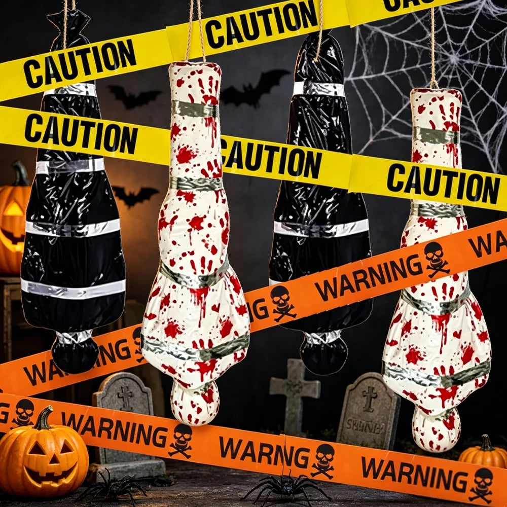 Inflatable Halloween Corpse Prop – Scary Indoor & Outdoor Decor Halloween Inflatable Prop Babs