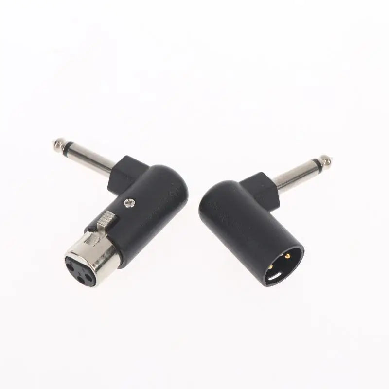 XLR to 6.35mm Adapter 3-Pin Balanced Audio Plug Male/Female Audio Adapter Babs