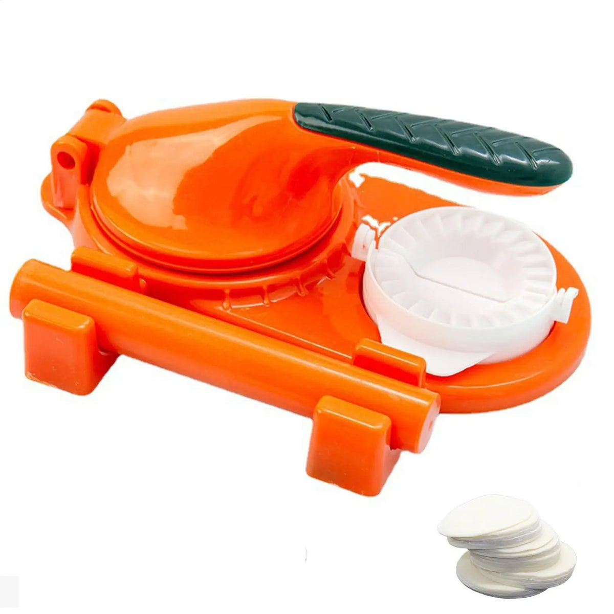 3-in-1 Dumpling Maker Kit – Wrapper Mold & Rolling Pin Dumpling Maker Kit Babs