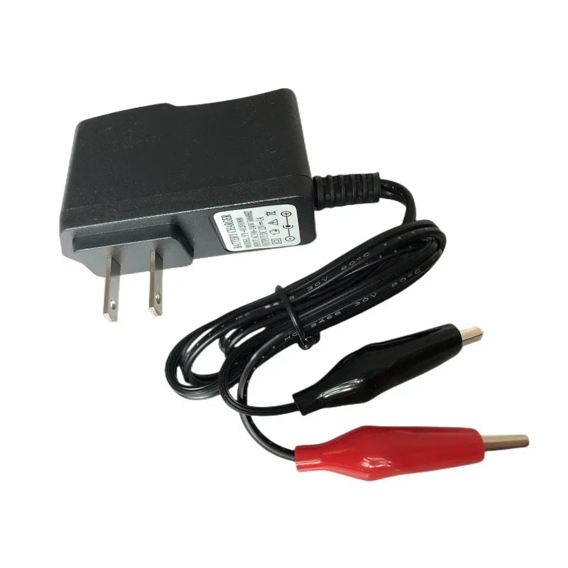 12V 1A Lead-Acid Battery Charger with Clips – Auto & Motorcycle Battery Charger Babs