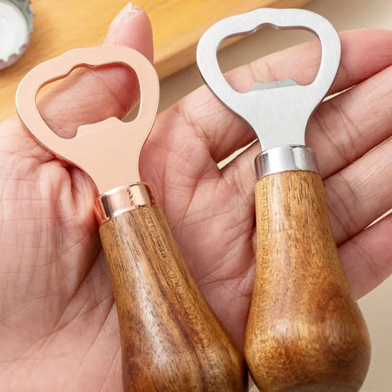 Wooden Bottle Opener – Solid Wood & Stainless Steel Bottle Opener Babs