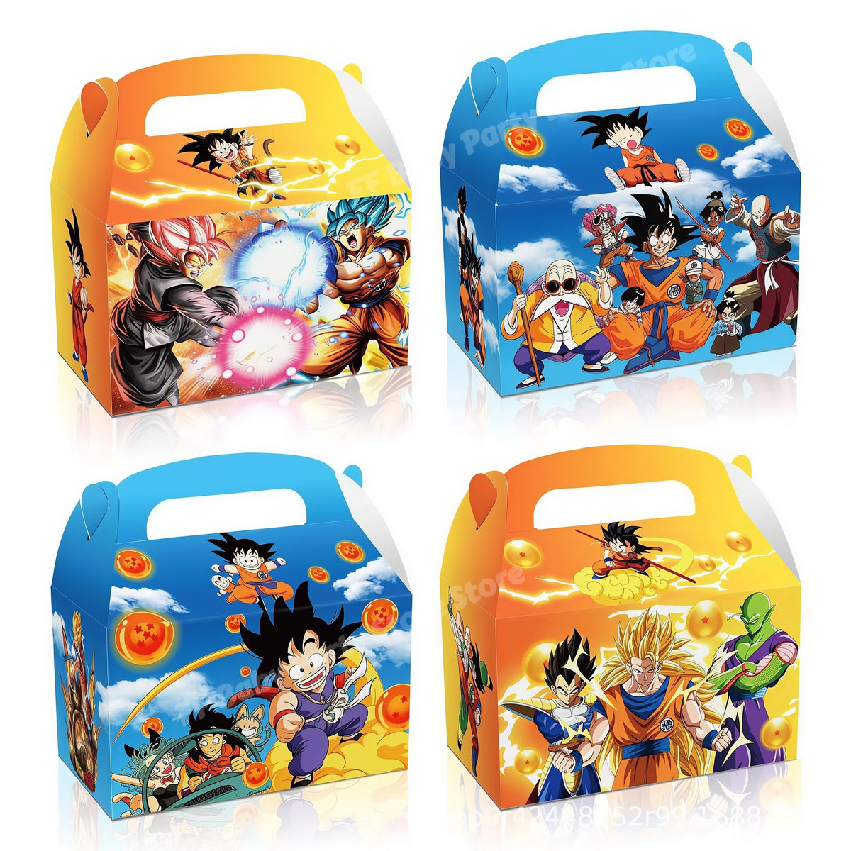 Dragon Ball Z Birthday Party Supplies – Goku Plates & Balloons