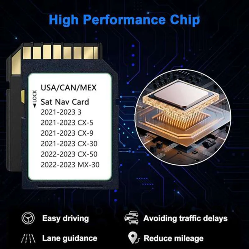 TD2K66EZ1B GPS Navigation SD Card – Mazda CX5 CX9 2021-2023 GPS Navigation SD Card Babs