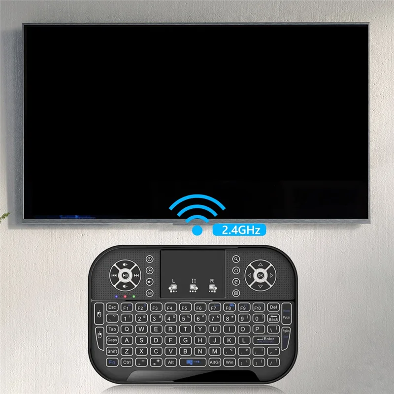 Air Mouse Remote 2.4G Bluetooth Backlit Touchpad Keyboard Air Mouse Keyboard Remote Babs
