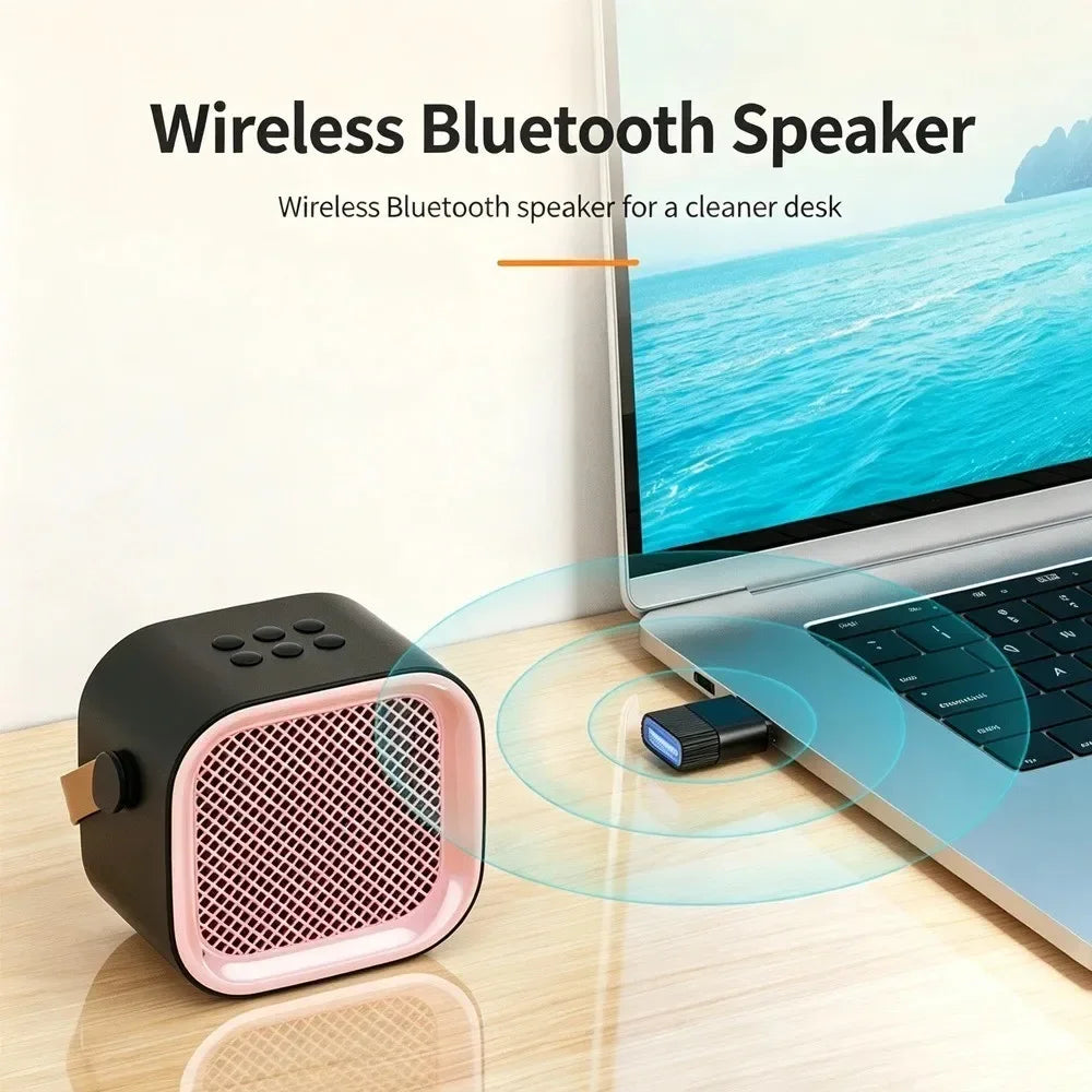 KEBIDUMEI Bluetooth 6.0 USB Adapter Wireless Dongle for PC & Laptop Bluetooth USB Adapter Babs