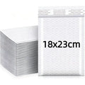 10-Pack White Self-Sealing Bubble Mailers | Waterproof Shipping Bags Bubble Mailers Babs A17 one size