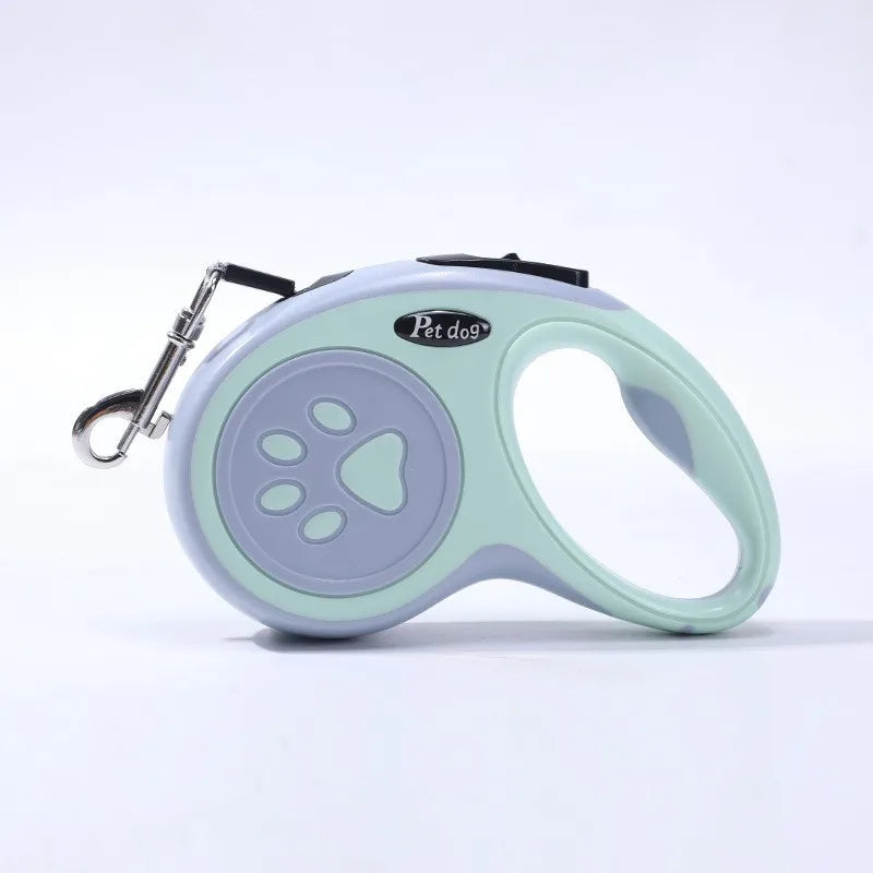 Retractable Dog Leash 3M/5M – Auto Traction Rope for Walks Retractable Dog Leash Babs green 5M