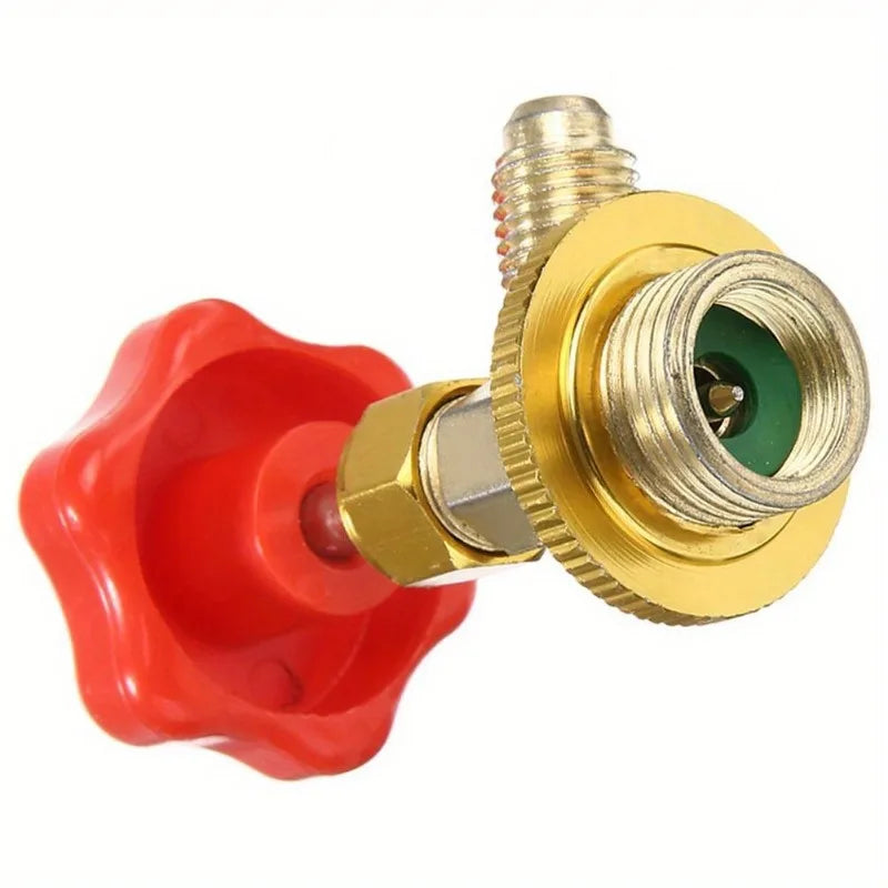 R134a AC Can Tap Valve Bottle Opener – M14/1/4" Leak-Proof AC Refrigerant Tap Valve Babs
