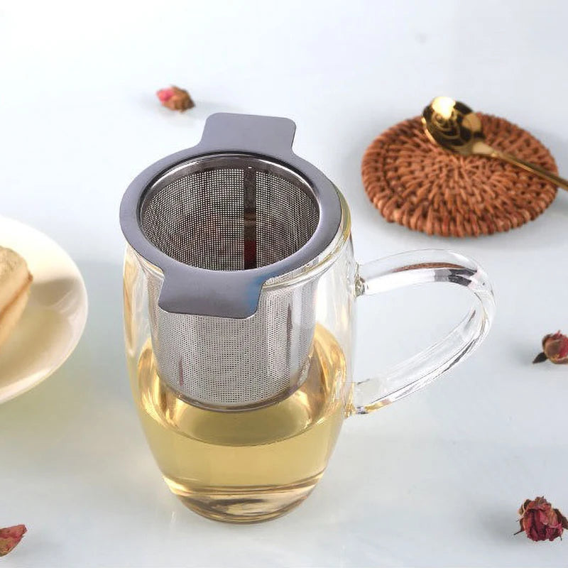 Stainless Steel Reusable Tea Strainer Mesh Filter Sieve Tea Strainer Babs