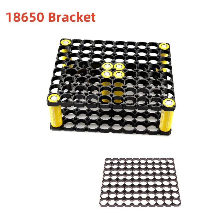 18650 Battery Holder Bracket – Spliceable Modular ABS Storage Battery Holder Bracket Babs