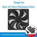 120mm Low Noise 3000RPM Cooling Fan with Speed Controller Cooling Fan Babs A1
