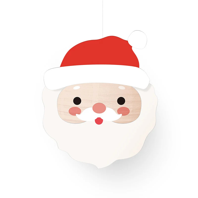 30cm Christmas Paper Lantern Ornament – Holiday Hanging Decor Christmas Lantern Ornament Babs E