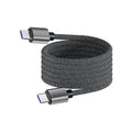 KEBIDUMEI 65W Magnetic USB-C Fast Charging Cable 1M Braided USB Charging Cable Babs 1m Type C to C
