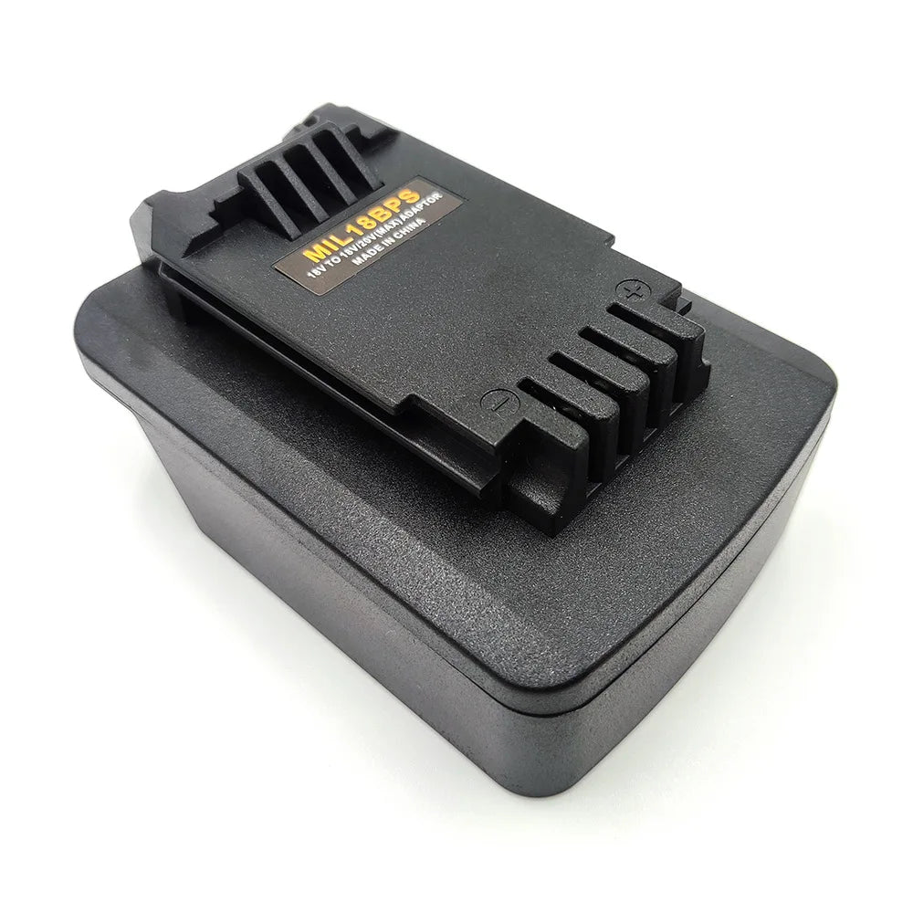 MIL18BPS Battery Adapter: Milwaukee 18V to Black+Decker 20V Tools Power Tool Battery Adapter Babs MIL18BPS
