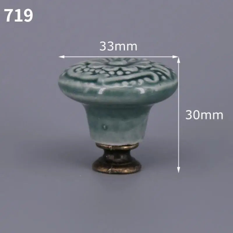 2pcs Ceramic Drawer Pull Handles – European Cabinet Knobs Cabinet Drawer Knobs Babs