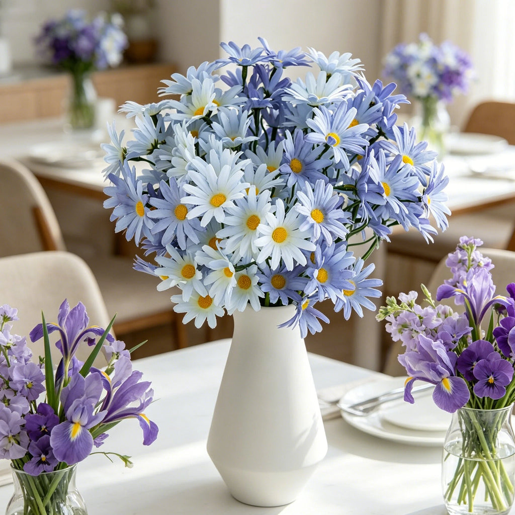 Artificial Silk Chrysanthemum Bouquet – Wedding & Home Décor Artificial Flower Bouquet Babs