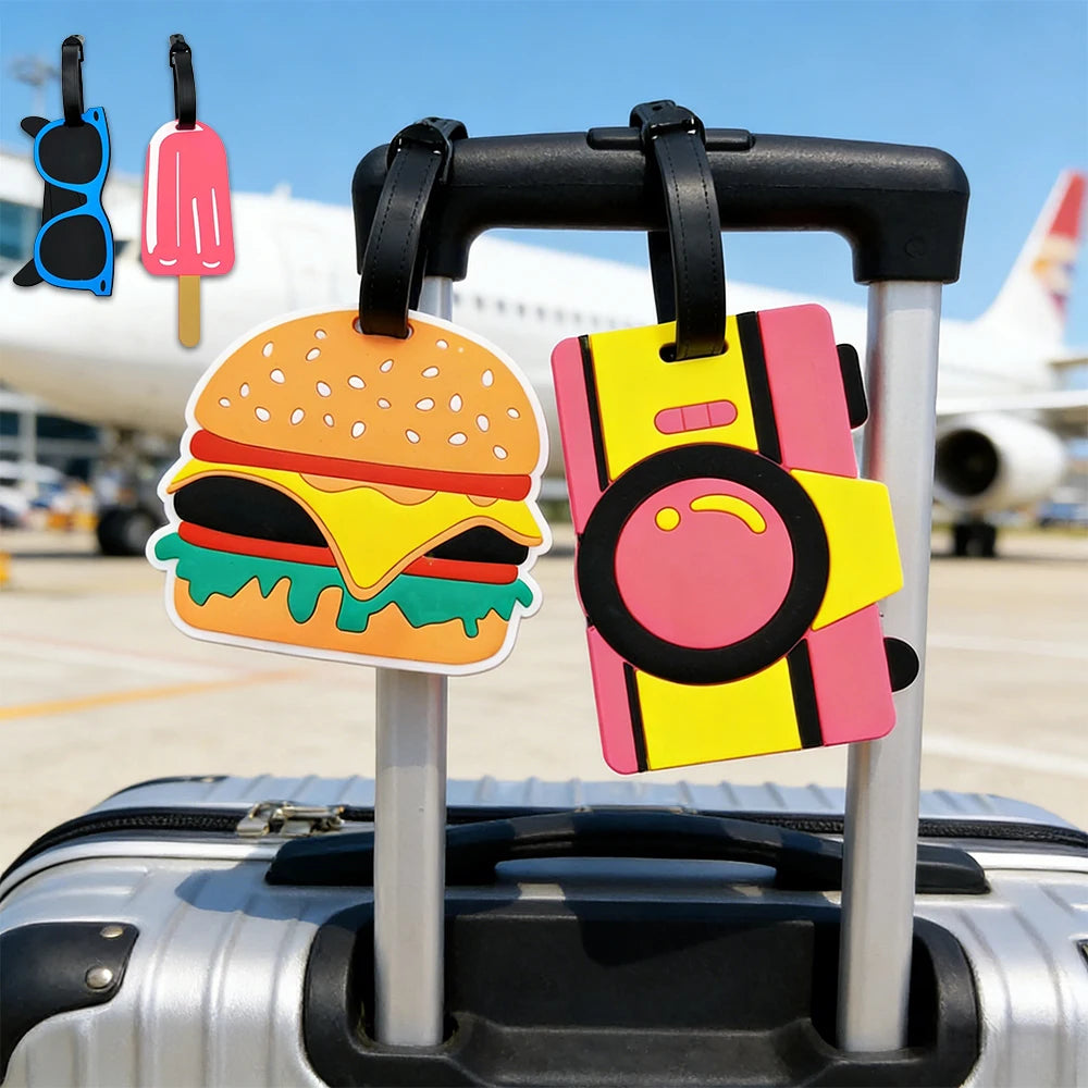 Ice Cream Luggage Tags – Cute Travel ID Labels for Bags Luggage Tag Babs