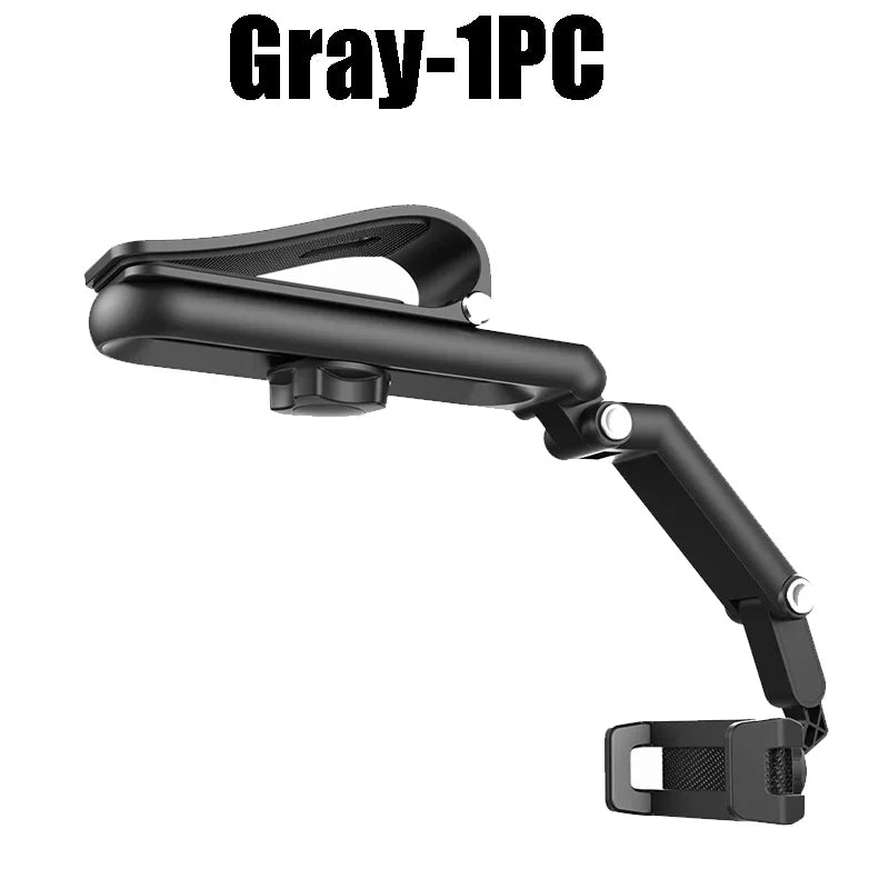 360° Rotating Car Sun Visor Phone Holder – Universal Mount Car Phone Holder Babs Gray-1PC