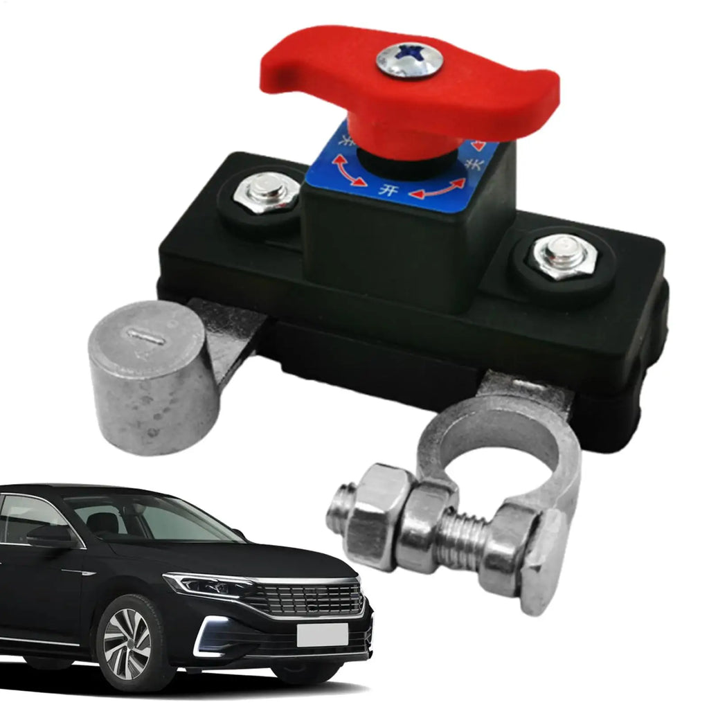 12V/24V Battery Cut-Off Switch | Zinc Alloy Disconnect Knob Battery Disconnect Switch Babs