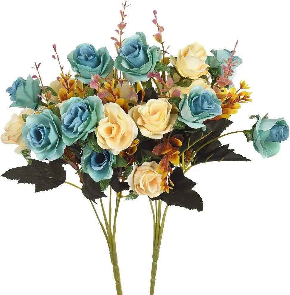 34cm Silk Rose Artificial Flower – Wedding & Home Decor Artificial Silk Flower Babs