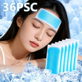 36pcs Cooling Gel Patches – Cuttable Multi-Purpose Cool Pads Cooling Gel Patches Babs SKY BLUE