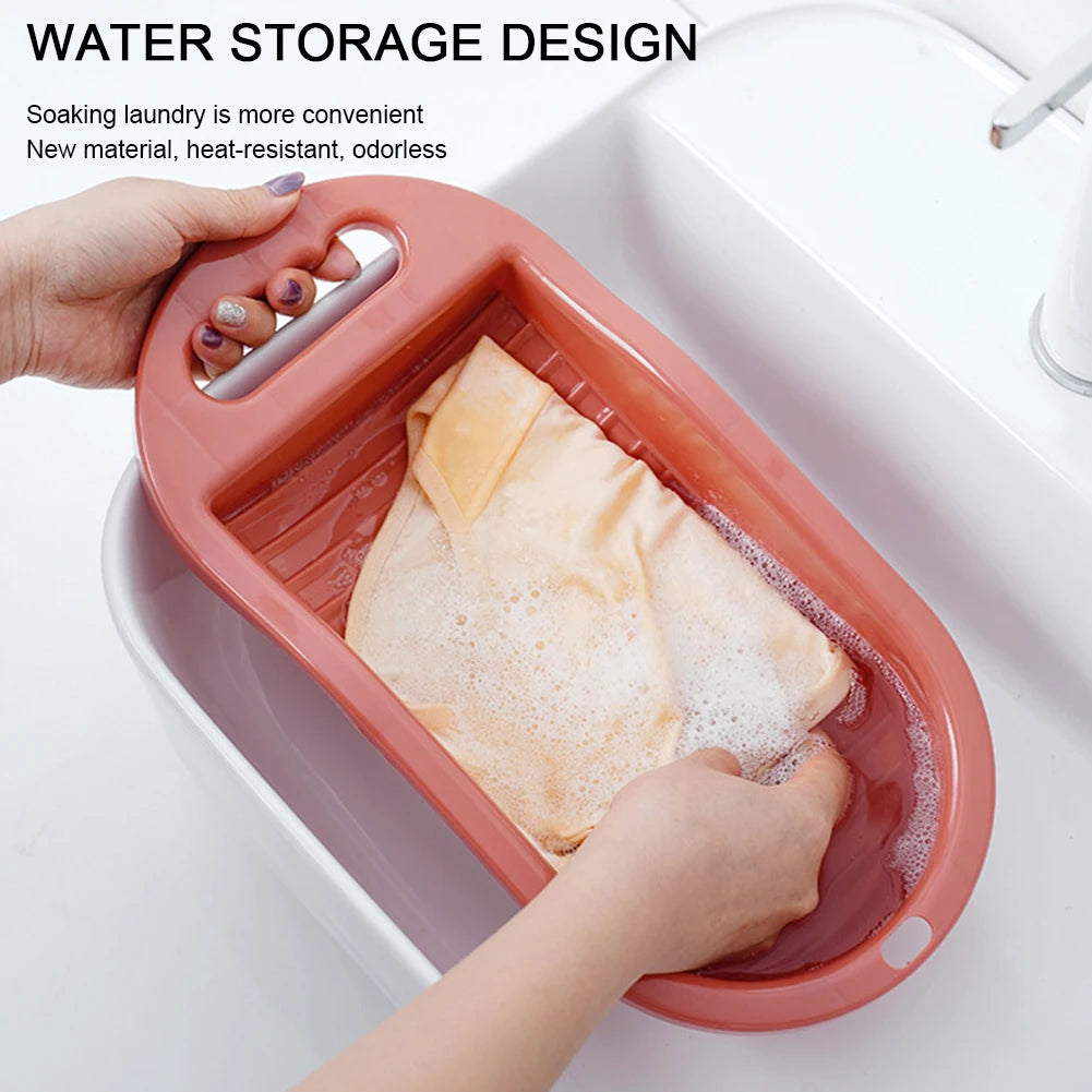 Mini Portable Laundry Scrub Board – Hand Wash Washboard Laundry Scrub Board Babs