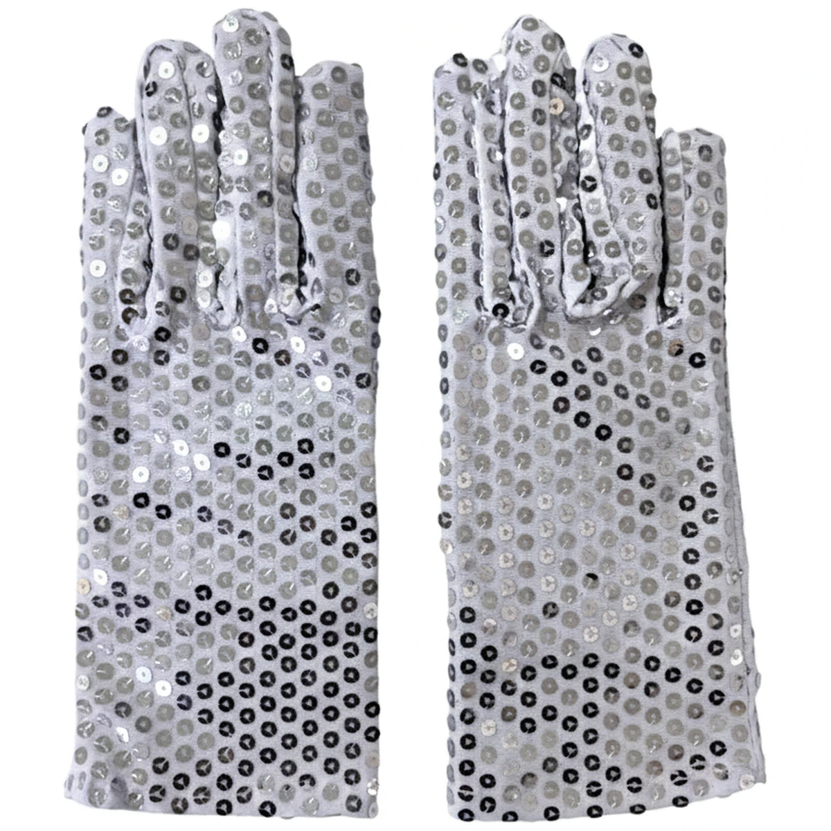 Sparkly Sequin Gloves for Dance, Party & Costume – Unisex Costume Sequin Gloves Babs 1Pair