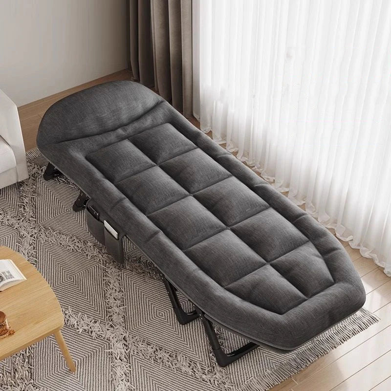 Oeny Folding Chaise Lounge Chair – Modern Linen, 5-Position Folding Chaise Lounge Babs