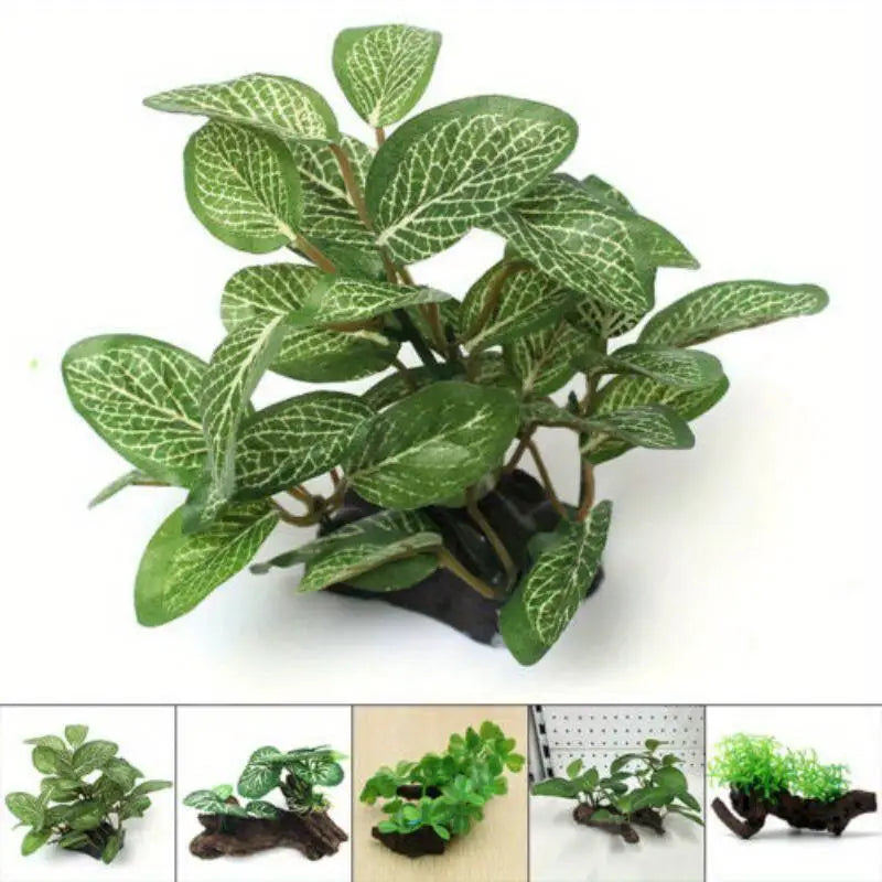 Simulated Aquarium Water Plant – Fish & Turtle Tank Decor Aquarium Decoration Babs