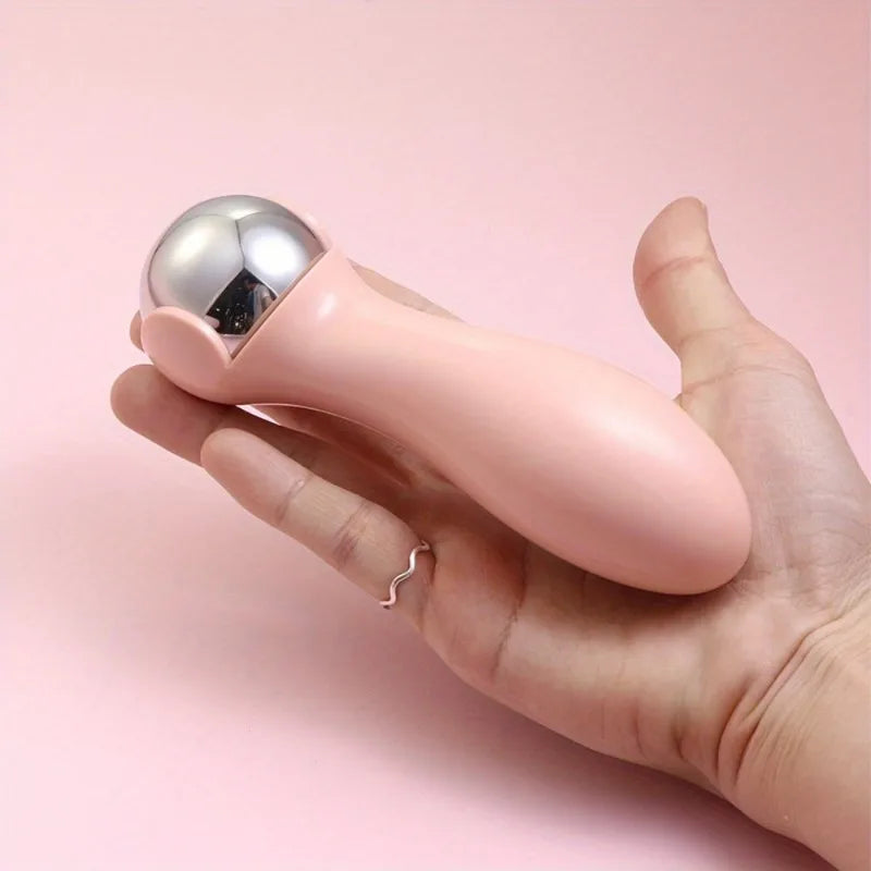 720° Rotating Stainless Steel Facial Massager – Hot & Cold Facial Massager Babs