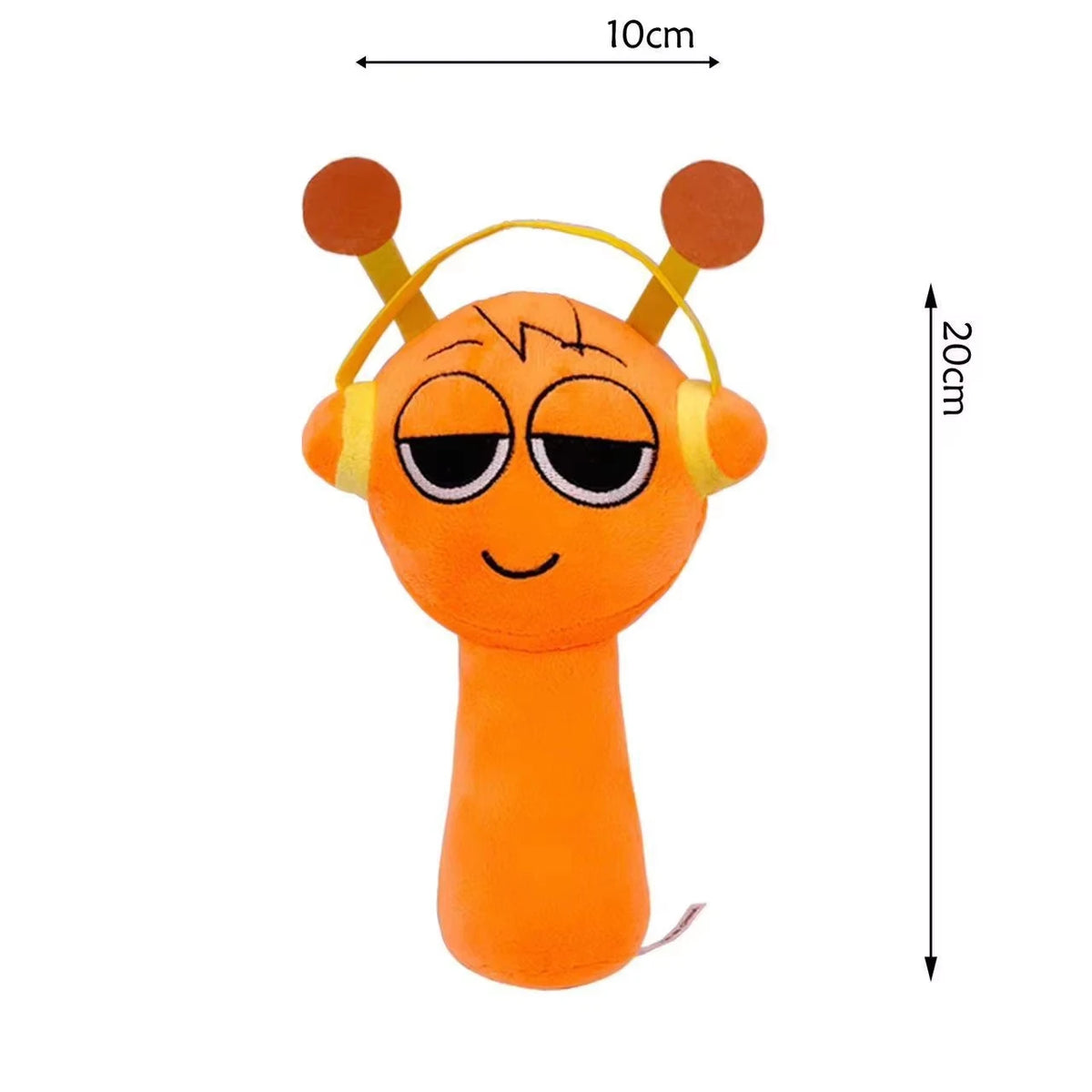 Sprunki Plush Stuffed Doll 20cm – Soft Game Character Toy Stuffed Plush Doll Babs Light Yellow