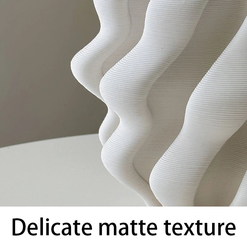 Nordic Ceramic Vase | Modern Aesthetic Sculptural Home Décor Ceramic Decorative Vase Babs