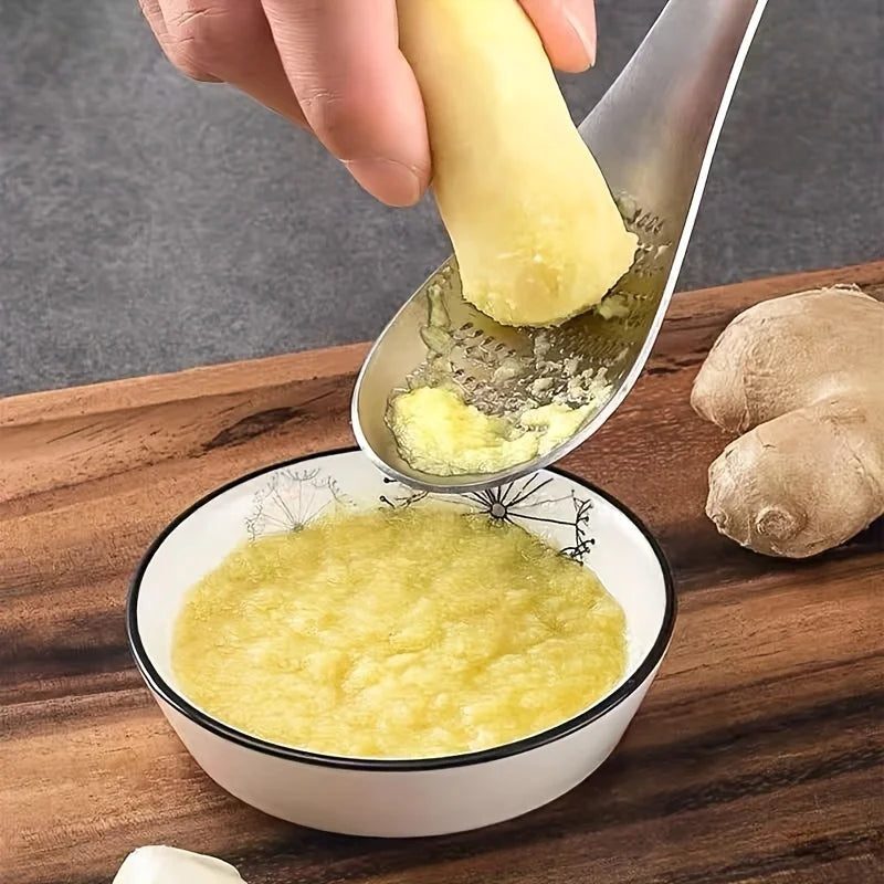 Stainless Steel Ginger Garlic Grinder Manual Kitchen Tool Kitchen Grinder Tool Babs
