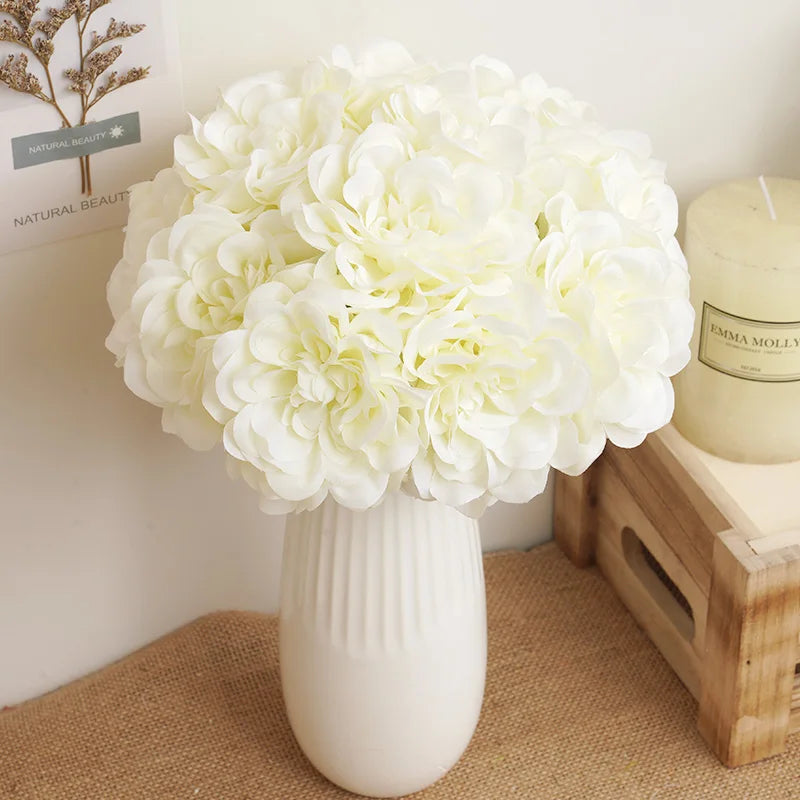 5-Pack Silk Peony Artificial Flowers – Wedding & Home Décor Artificial Flowers Babs