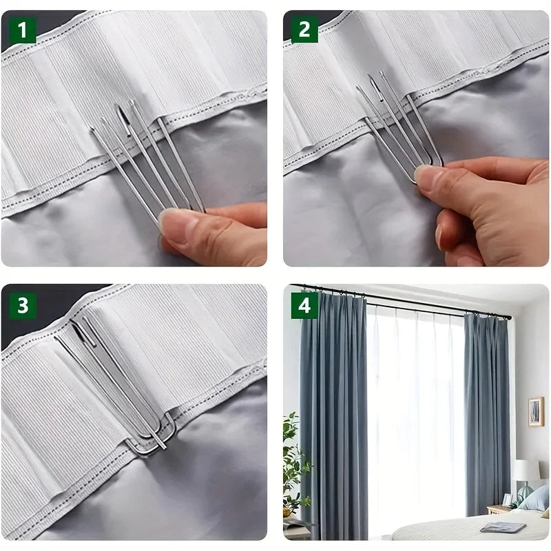 10M Curtain Hook Webbing Tape – Traditional Polyester Style Curtain Heading Tape Babs