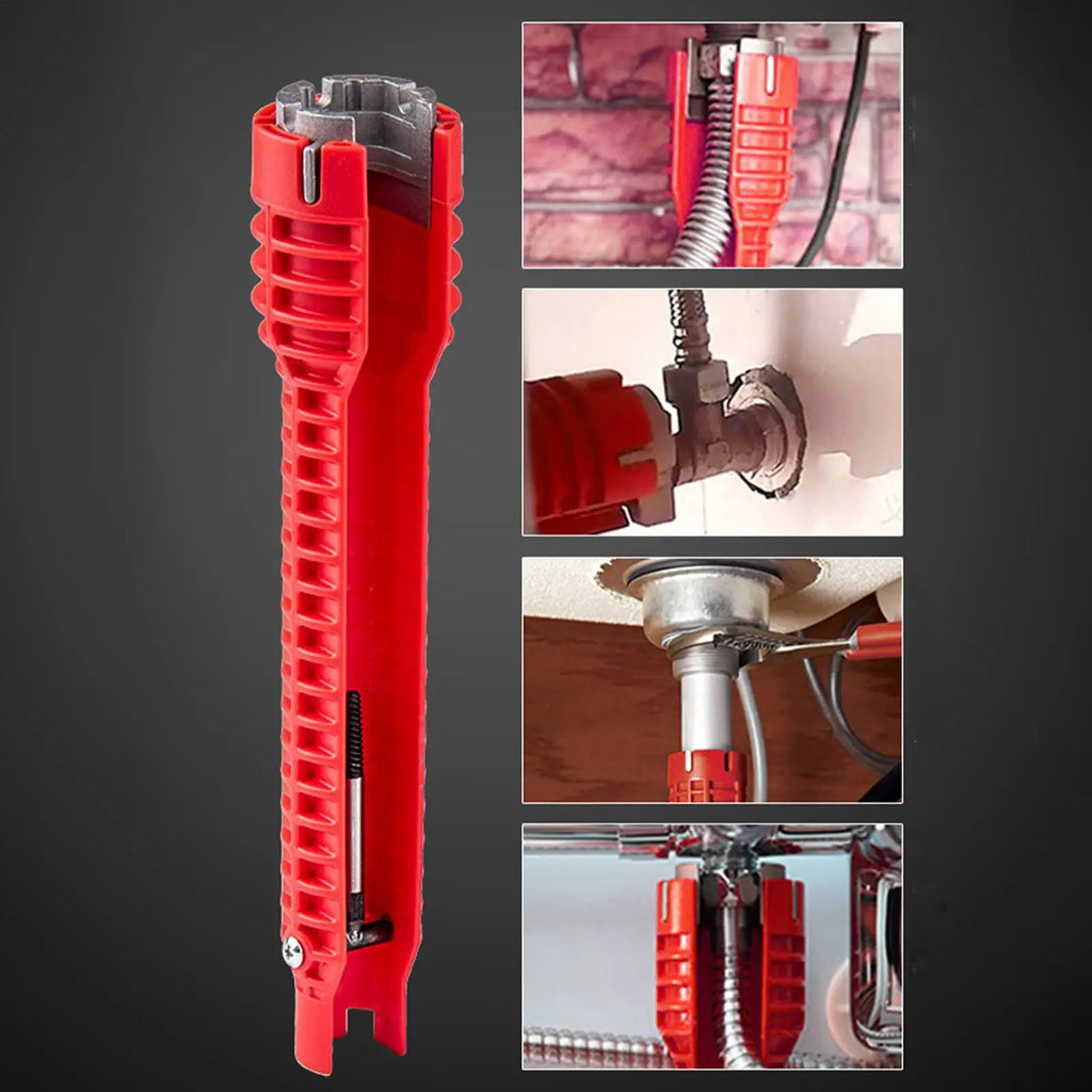 14-in-1 Bathroom Wrench Set – Faucet & Sink Plumbing Tool Plumbing Wrench Set Babs