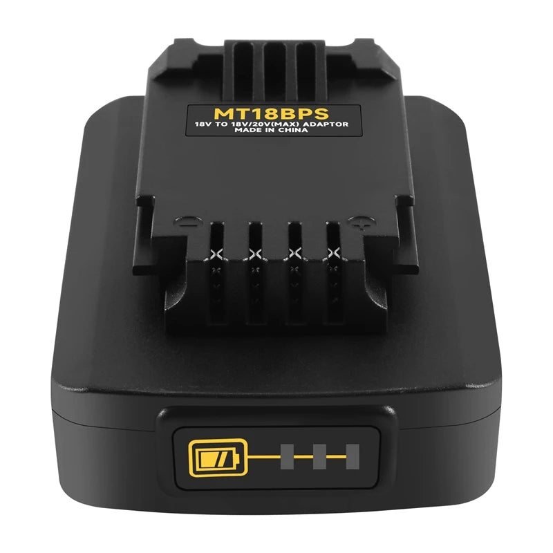 Makita 18V Battery Adapter MT18BPS – Black+Decker/Porter Cable/Stanley Battery Adapter Babs