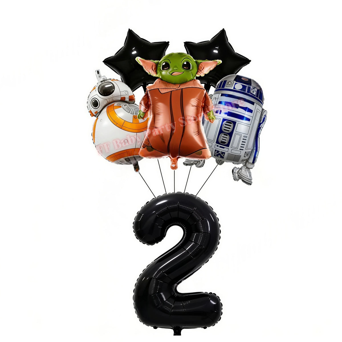 Robot Birthday Party Decorations Set – Balloons, Plates & More Party Decoration Set Babs Balloons set-2 others