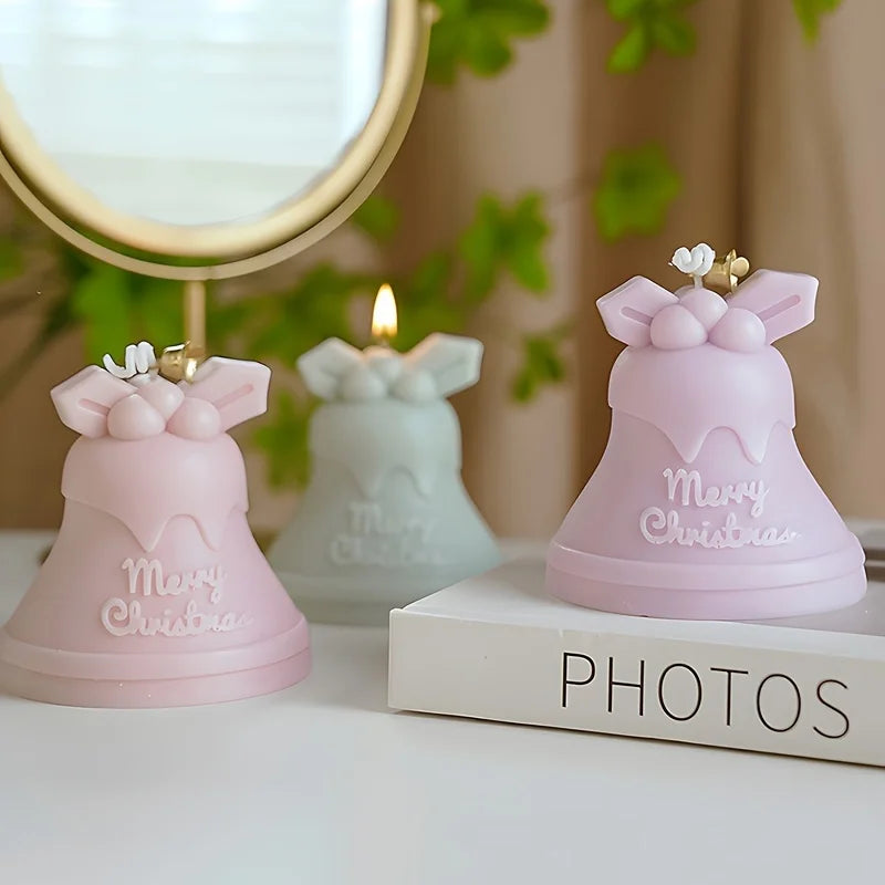 3D Christmas Bell Silicone Mold – Soap, Candle & Resin Crafts Silicone Craft Mold Babs