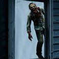 Halloween Door Cover 3D Horror Wall Sticker – Party Decor Halloween Wall Sticker Babs black One Size