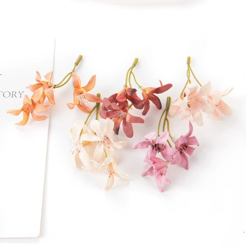 Silk Hydrangea Artificial Flowers 50/100pcs – Wedding & Home Décor Artificial Flower Heads Babs