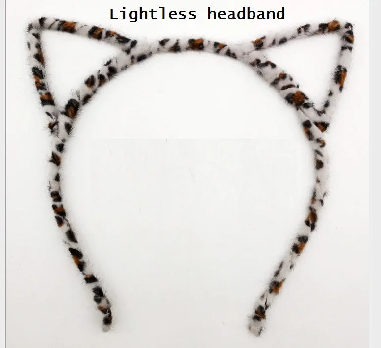 LED Cat Ear Headband – Flashing Glow Party Headwear LED Party Headband Babs 15