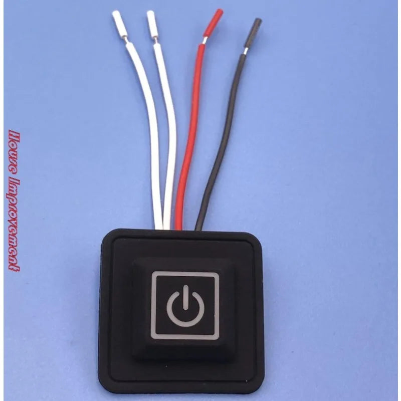 DIY Heated Clothing Temperature Controller Switch 3.7–12V Heating Controller Switch Babs Black 1pc