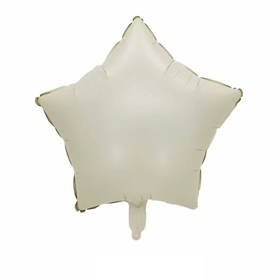 18" Heart & Star Foil Balloons – Retro Colors, Pack of 3-10 Foil Party Balloons Babs Star 2 3pcs